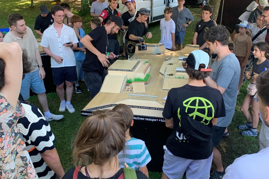 Action auf unserem Fingerboard Event in Steyr, 2025