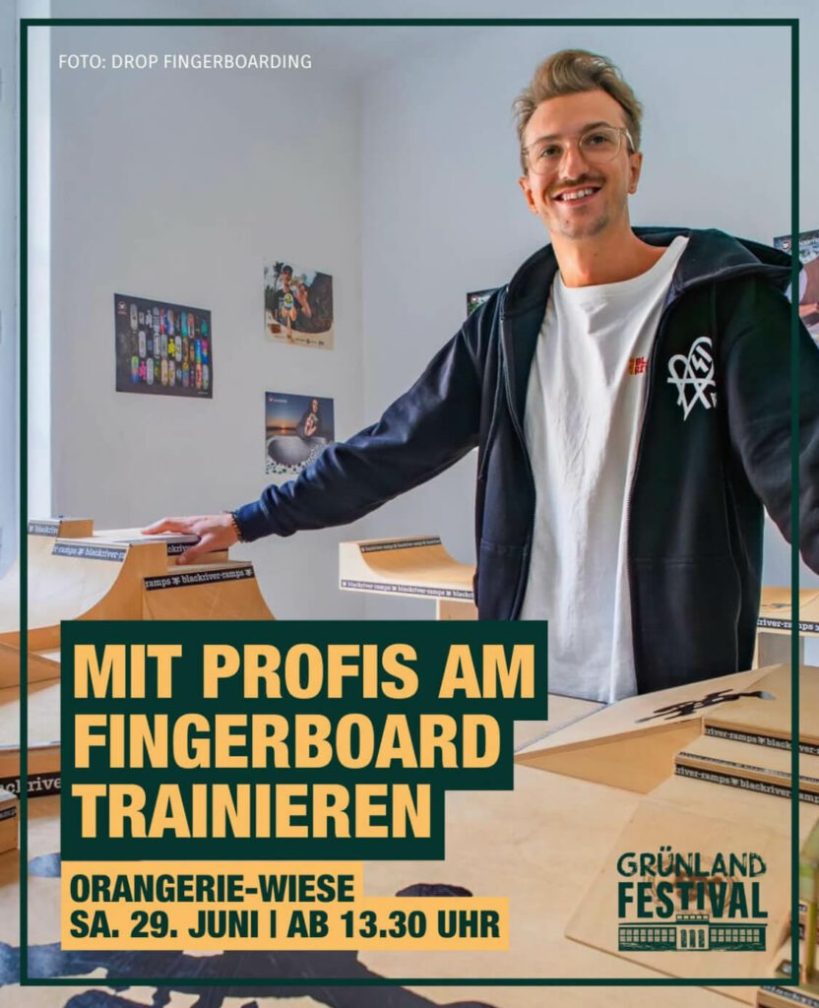 Flyer Gruenland Festival Steyr, Kreativmarkt
